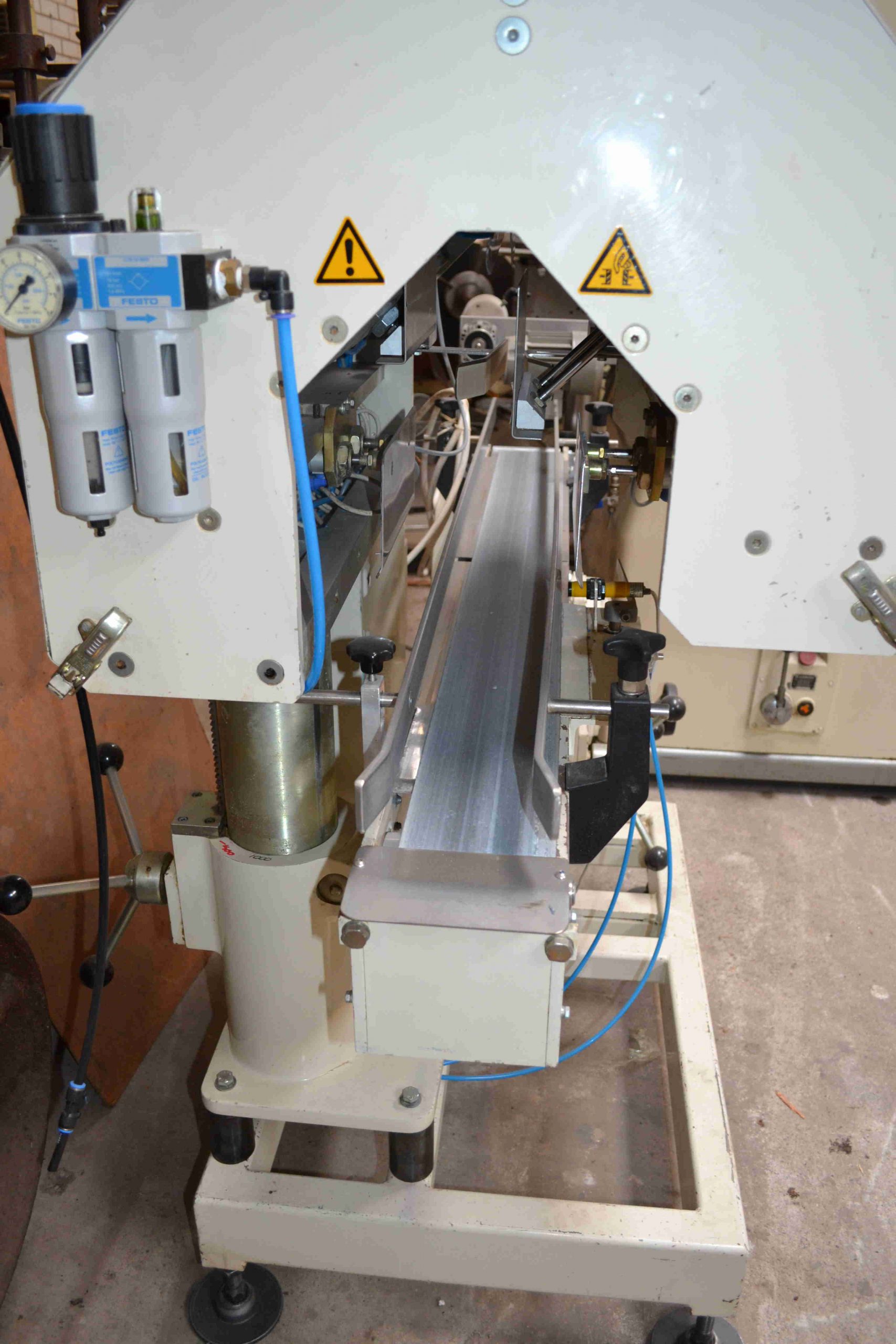 GWA Webb Gusset belt machine