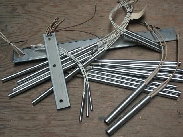 Heating elements.